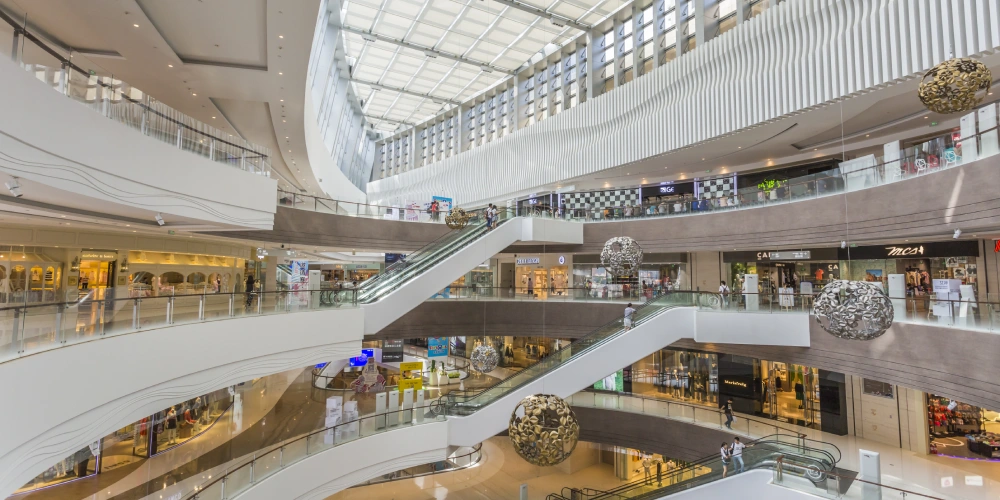 חלוקת מרכז מסחרי